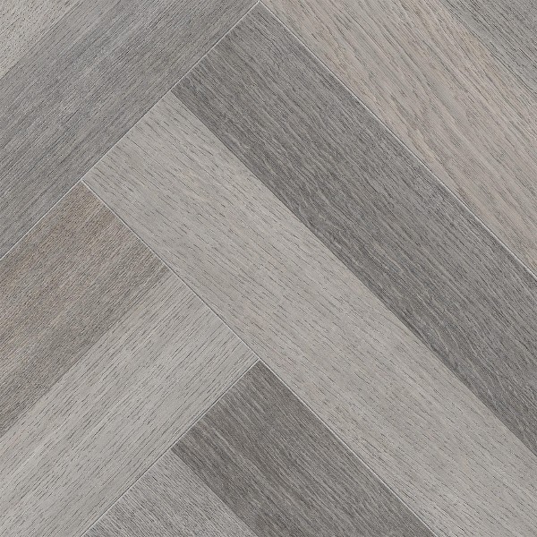 Tarkett FiberFloor Herringbone Easy Living Classic Charcoal